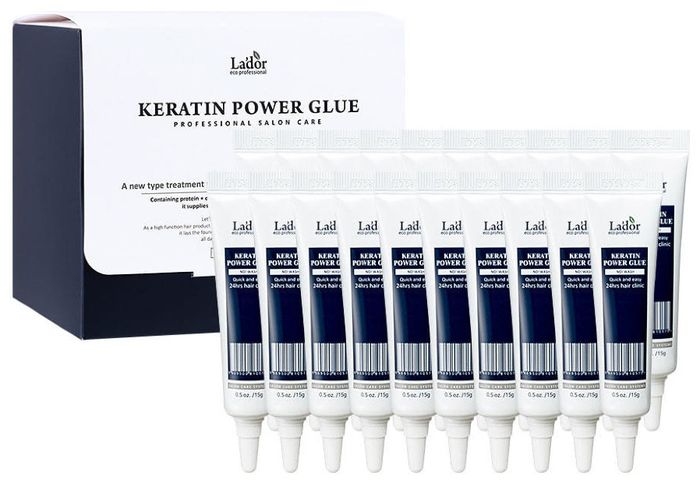Кератиновая сыворотка La'dor Keratin Power Glue 15 г, 20 шт.