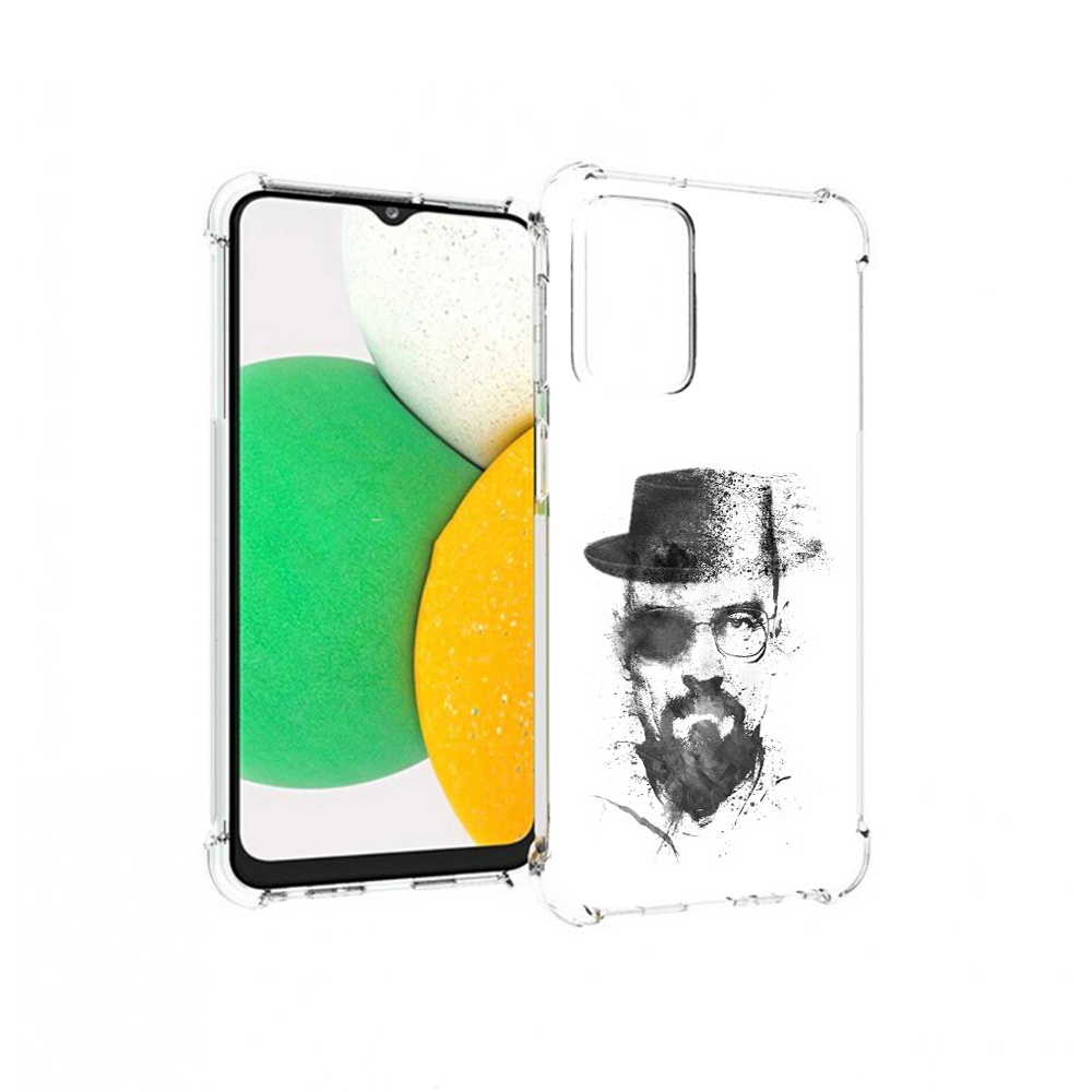 

Чехол MyPads Tocco для Samsung Galaxy A23 загадочный человек, Прозрачный, Tocco