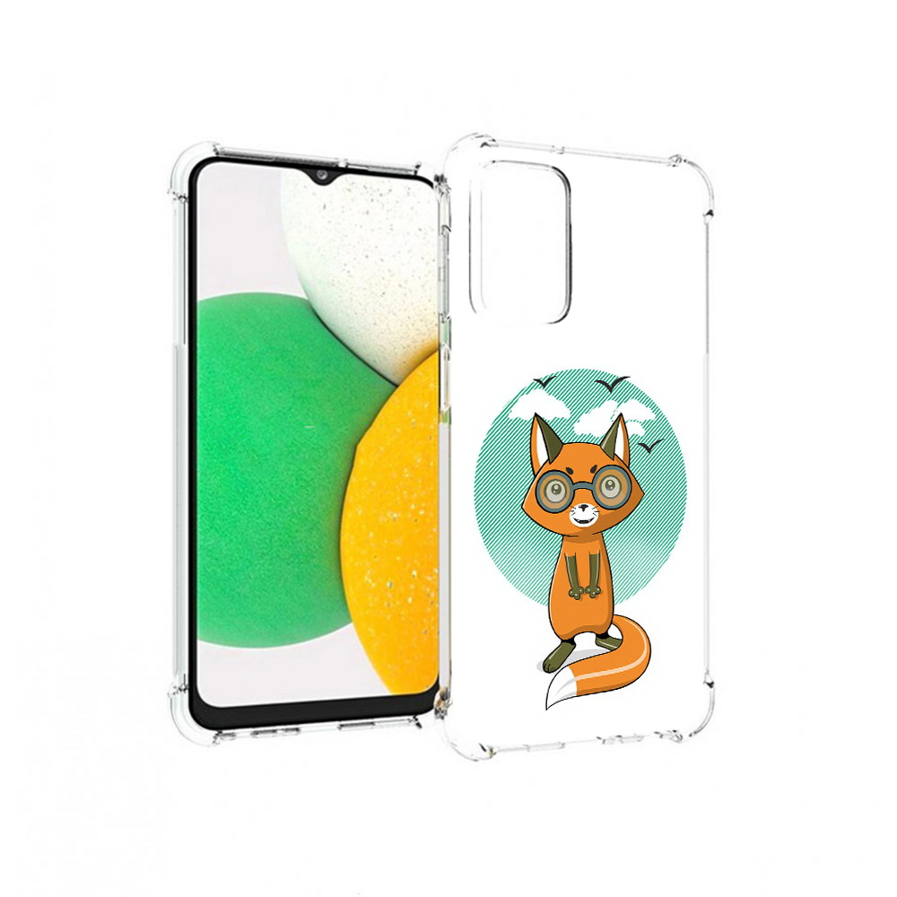 

Чехол MyPads Tocco для Samsung Galaxy A23 задумчивая лиса, Прозрачный, Tocco