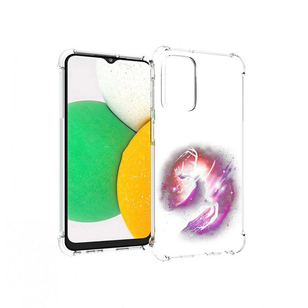 

Чехол MyPads Tocco для Samsung Galaxy A23 звездный олень, Прозрачный, Tocco