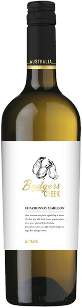 Вино "Badgers Creek" Chardonnay - Semillon, 0,75 л Австралия