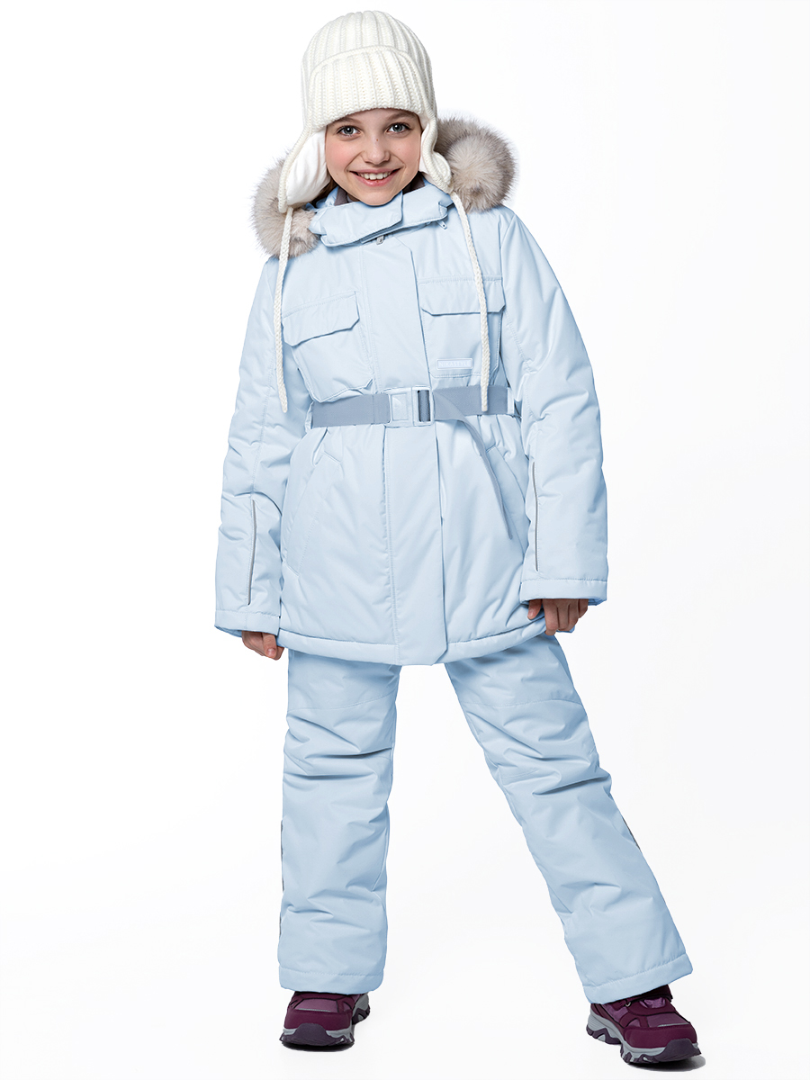 

Комплект верхней одежды детский NIKASTYLE 7з7424, лед, 158, Голубой, 7з7424