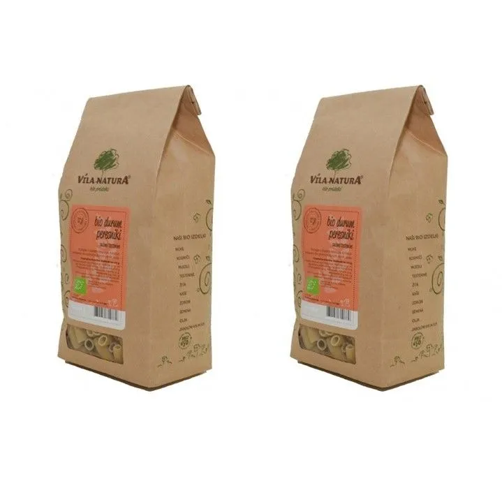 Макаронные изделия Vila Natura ригатони дурум био, 300г*2шт