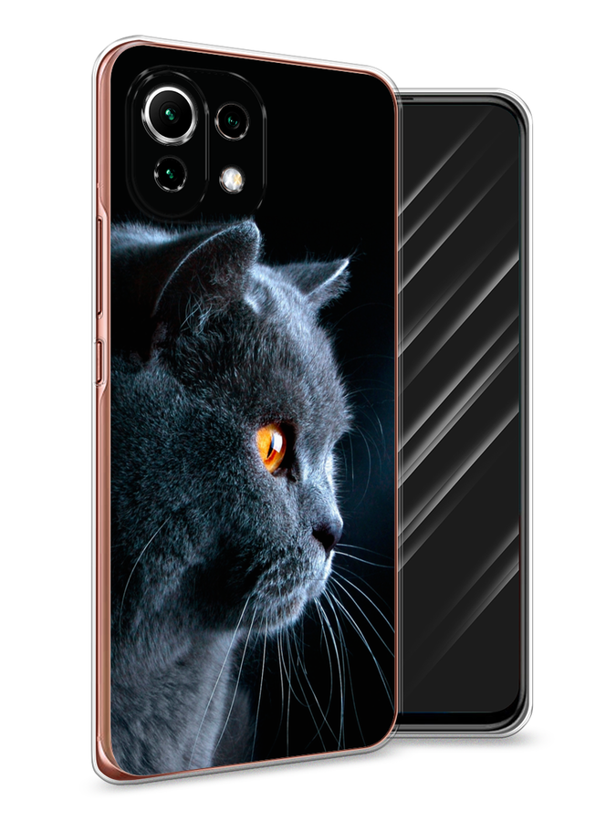 

Чехол Awog на Xiaomi Mi 11 Lite "Благородный кот британец", Разноцветный, 310250-2