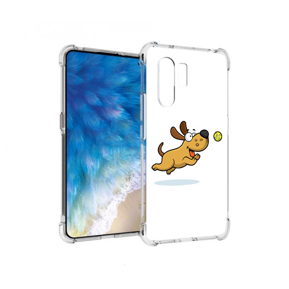 

Чехол MyPads Tocco для Vivo X30 пёсик (PT142331.408.563), Прозрачный, Tocco