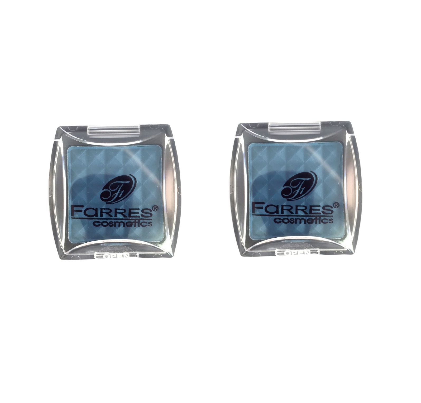 

Тени для век Farres cosmetic 1001А 03 яркий голубой 2 шт, 1001А