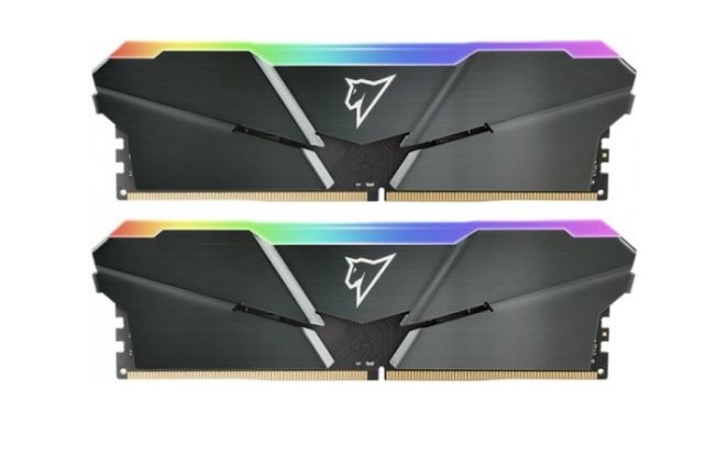 Оперативная память Netac Shadow RGB 16Gb DDR4 3200MHz (NTSRD4P32DP-16E) (2x8Gb KIT)