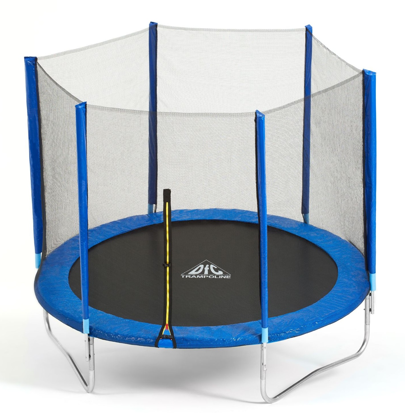 

Батут DFC Trampoline Fitness с сеткой 488 см, синий, Trampoline Fitness