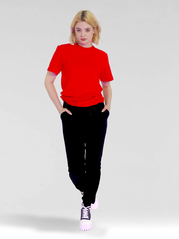 Футболка женская nathan anderson T-Shirt красная XL