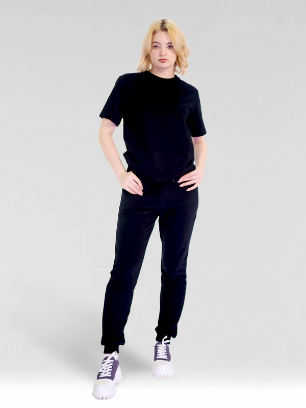 Футболка женская nathan anderson T-Shirt черная XL