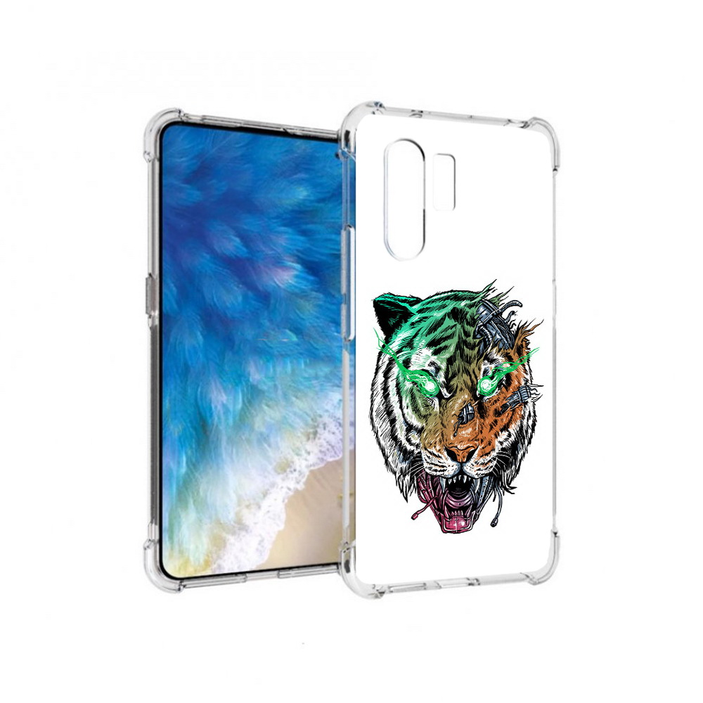 

Чехол MyPads Tocco для Vivo X30 робо-тигр (PT142331.408.584), Прозрачный, Tocco