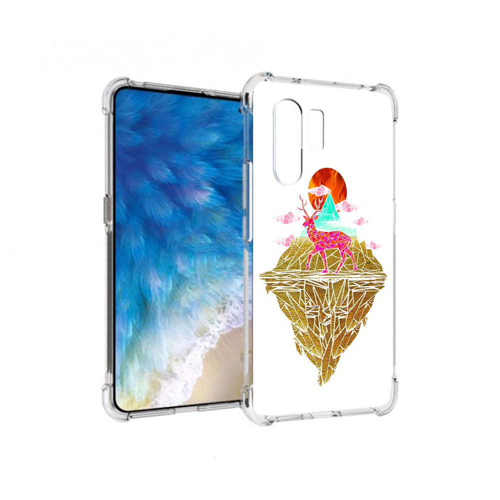 

Чехол MyPads Tocco для Vivo X30 розовый олень абстракция (PT142331.408.586), Прозрачный, Tocco