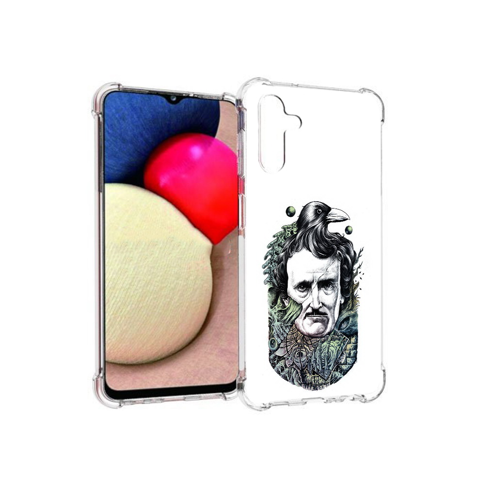 

Чехол MyPads Tocco для Samsung Galaxy A13 5G Эдгар Аллан с вороном (PT172412.530.203), Прозрачный, Tocco