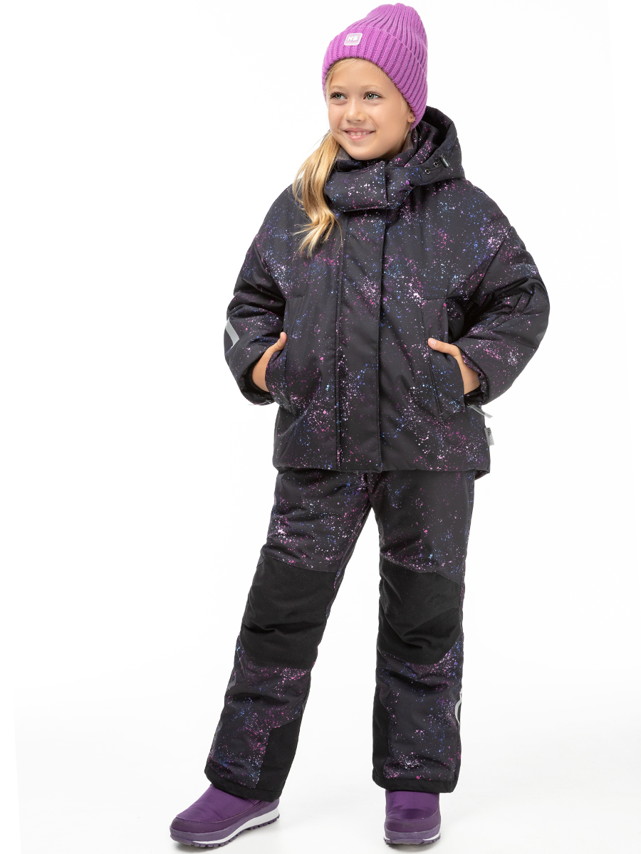 

Комплект верхней одежды детский NIKASTYLE 7з6024, черный/фуксия, 146, Черный;розовый, 7з6024