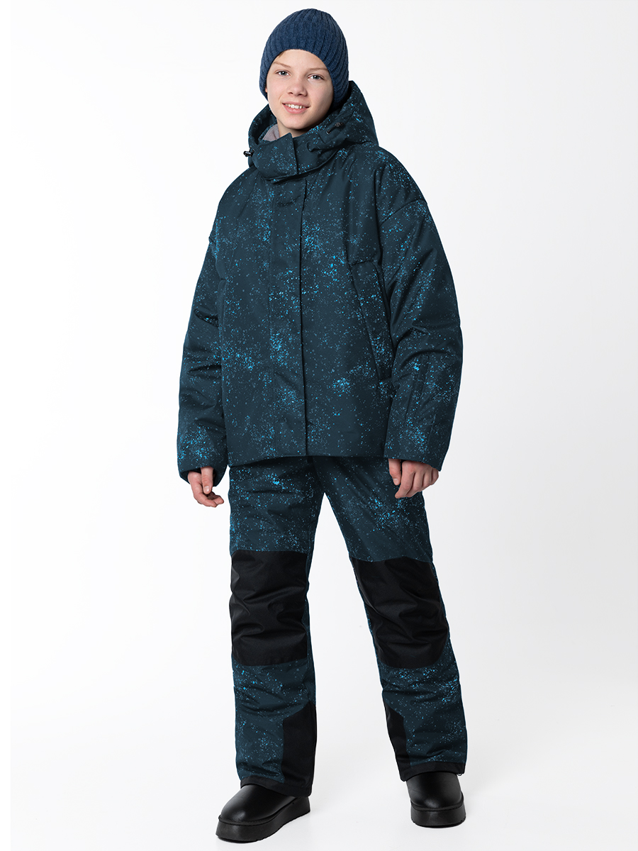 

Комплект верхней одежды NIKASTYLE 7з6124, атлантик, голубой, 140, Синий;голубой, 7з6124