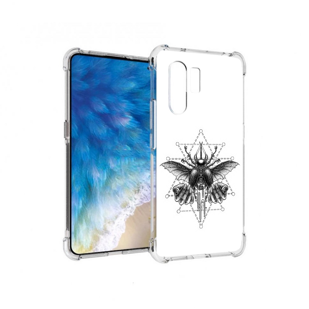 

Чехол MyPads Tocco для Vivo X30 скарабей (PT142331.408.601), Прозрачный, Tocco