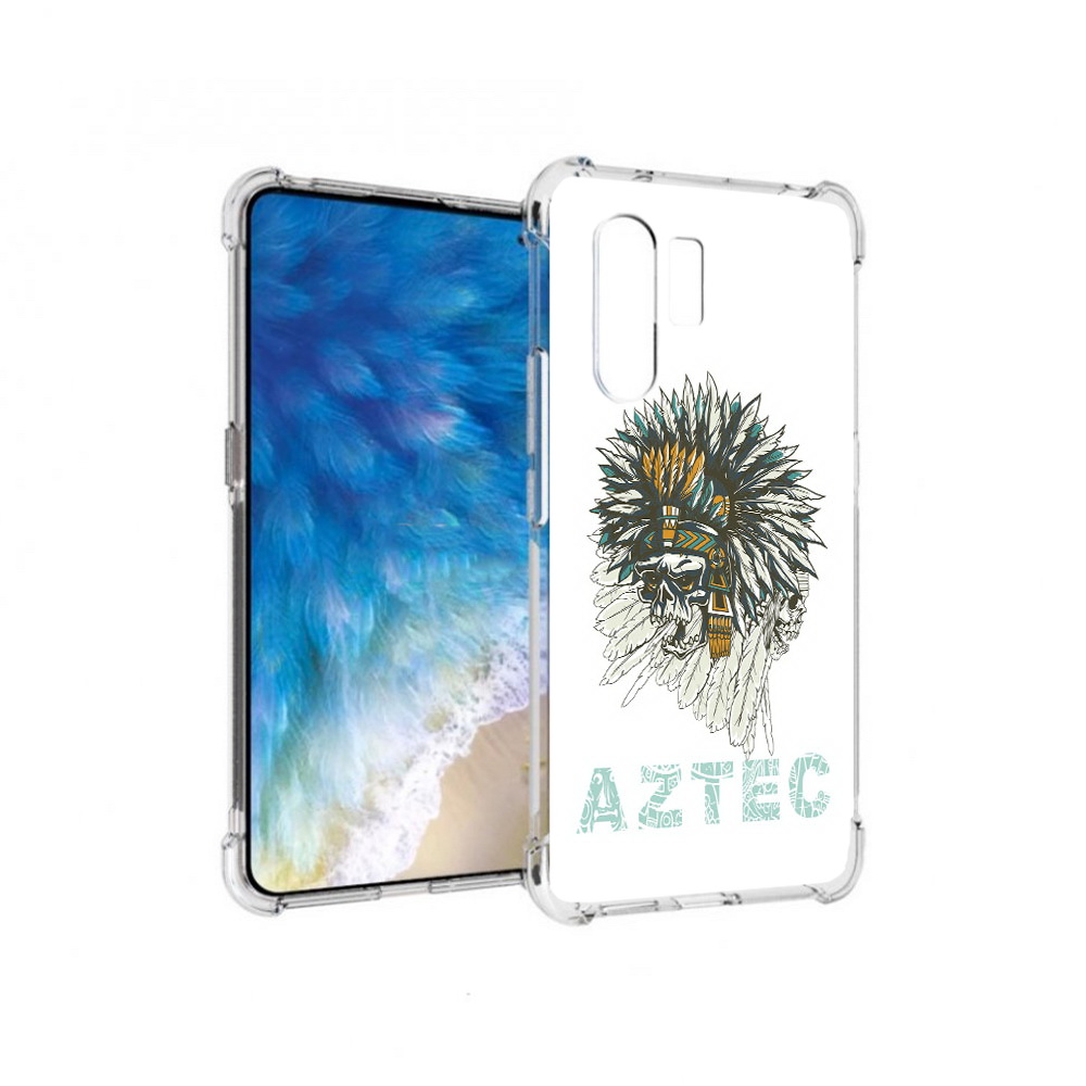 

Чехол MyPads Tocco для Vivo X30 скелет индеец (PT142331.408.602), Прозрачный, Tocco