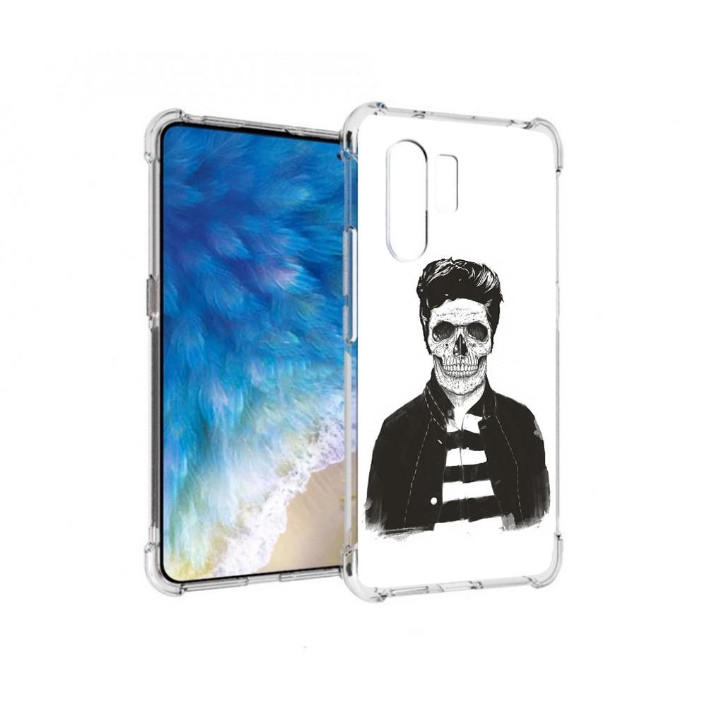 

Чехол MyPads Tocco для Vivo X30 скелет (PT142331.408.604), Прозрачный, Tocco