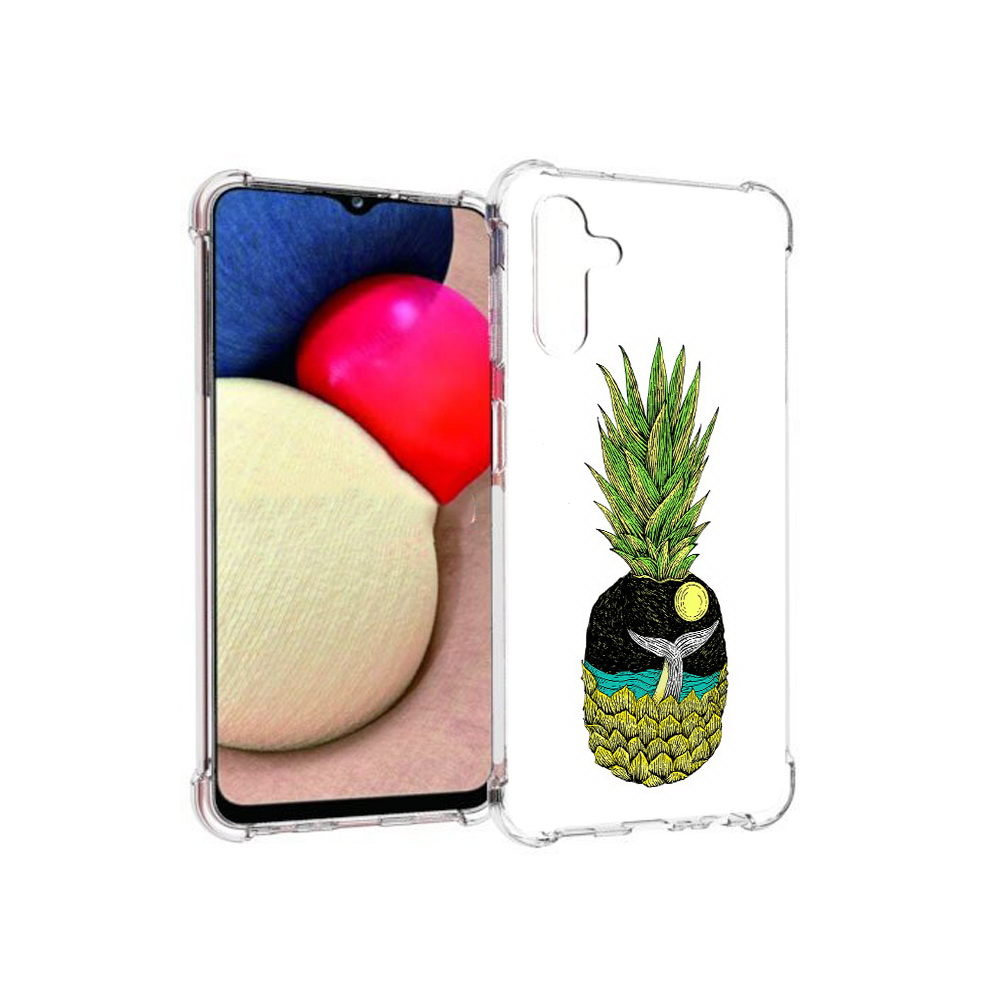 Чехол MyPads Tocco для Samsung Galaxy A13 5G ананас с китом (PT172412.530.220)