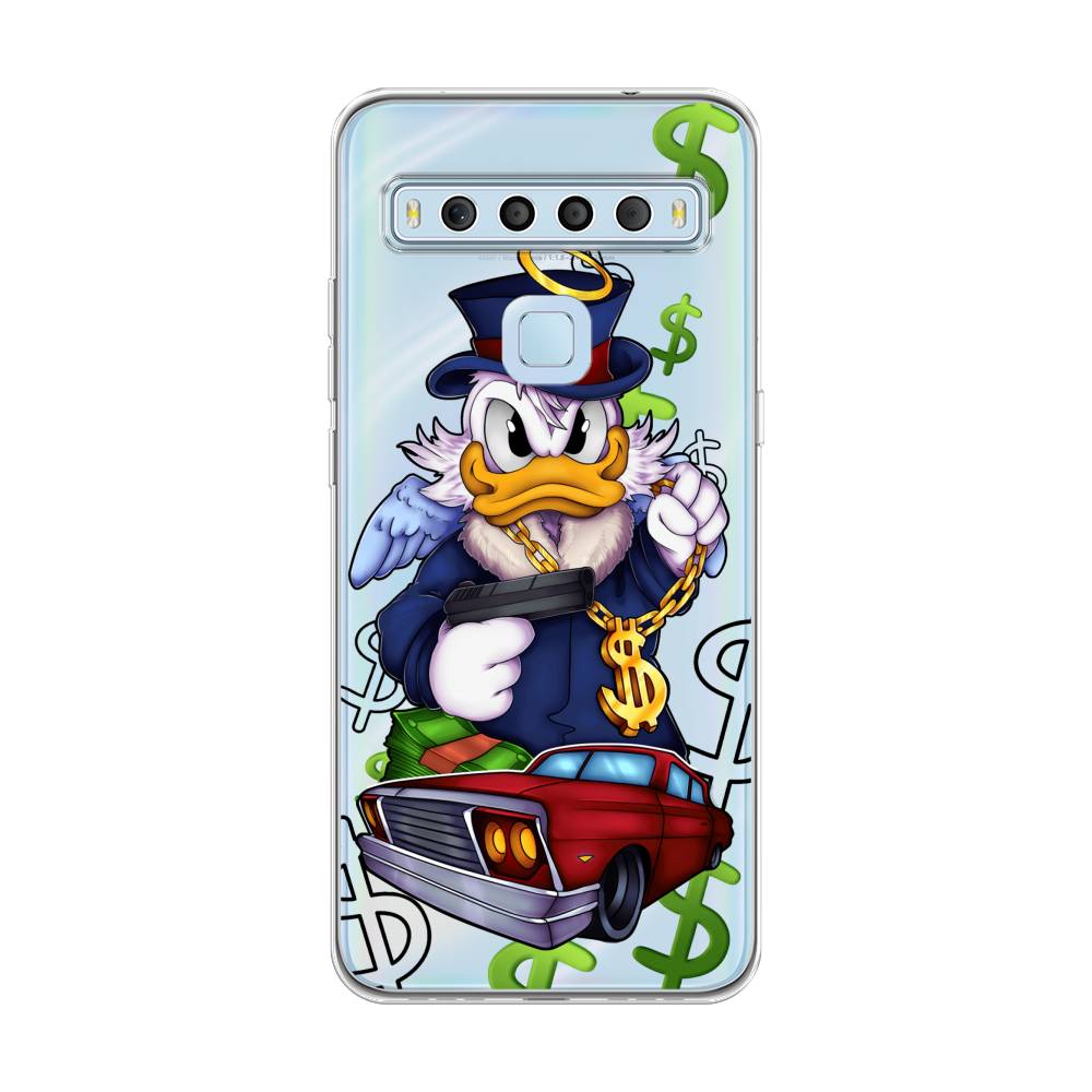 

Чехол для TCL 10L "Scrooge McDuck with a Gold Chain", Красный;синий;белый, 290250-6