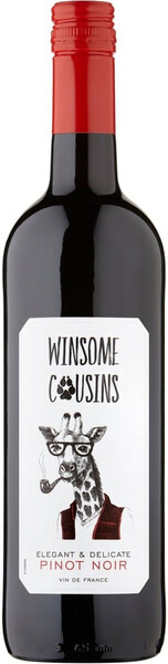 

Вино "Winsome Cousins" Pinot Noir, 0,75 л