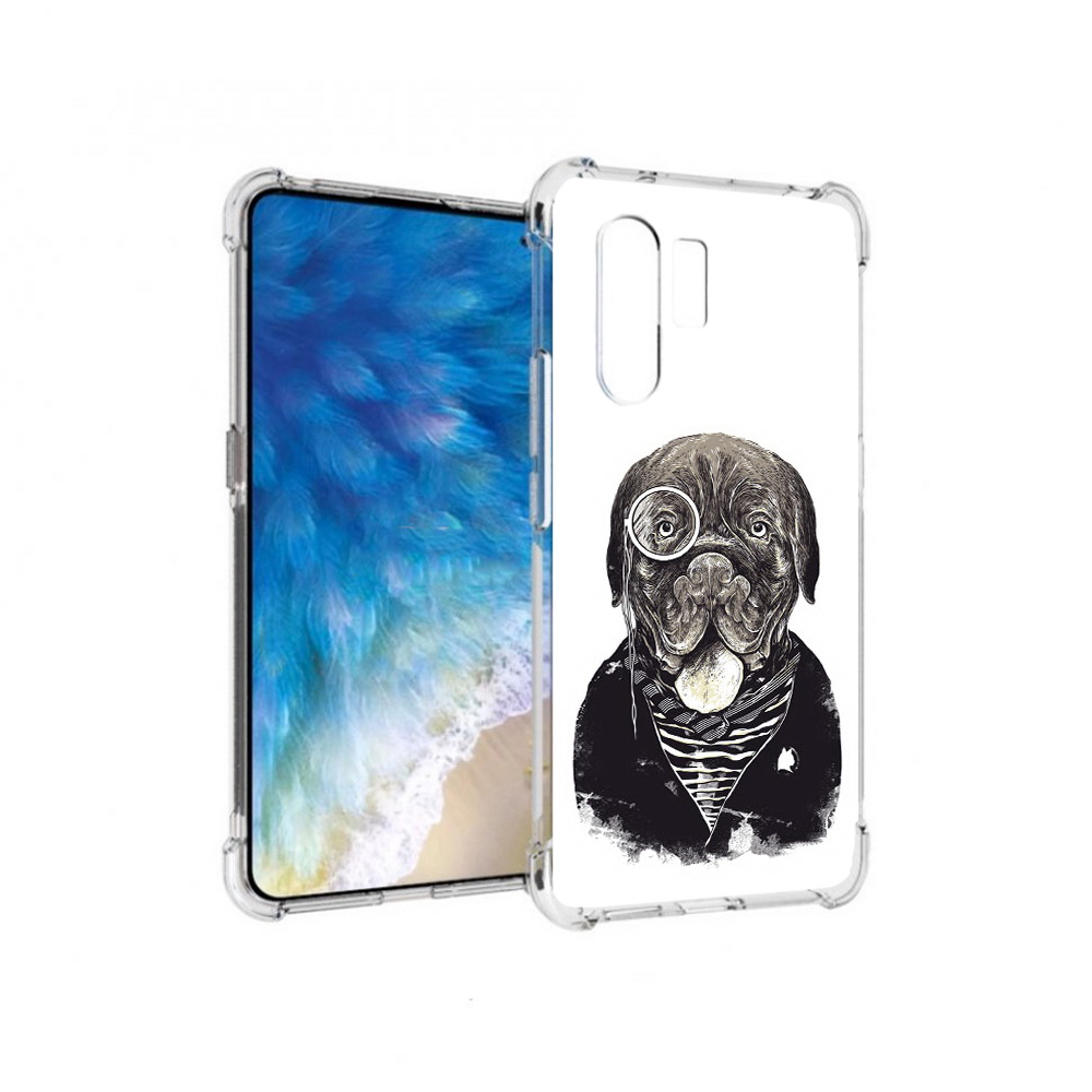 

Чехол MyPads Tocco для Vivo X30 солидный песик (PT142331.408.615), Прозрачный, Tocco