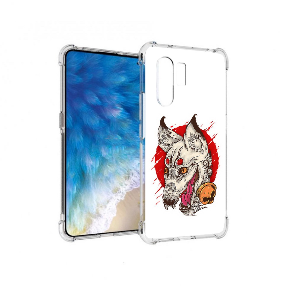 

Чехол MyPads Tocco для Vivo X30 страшная собака (PT142331.408.627), Прозрачный, Tocco