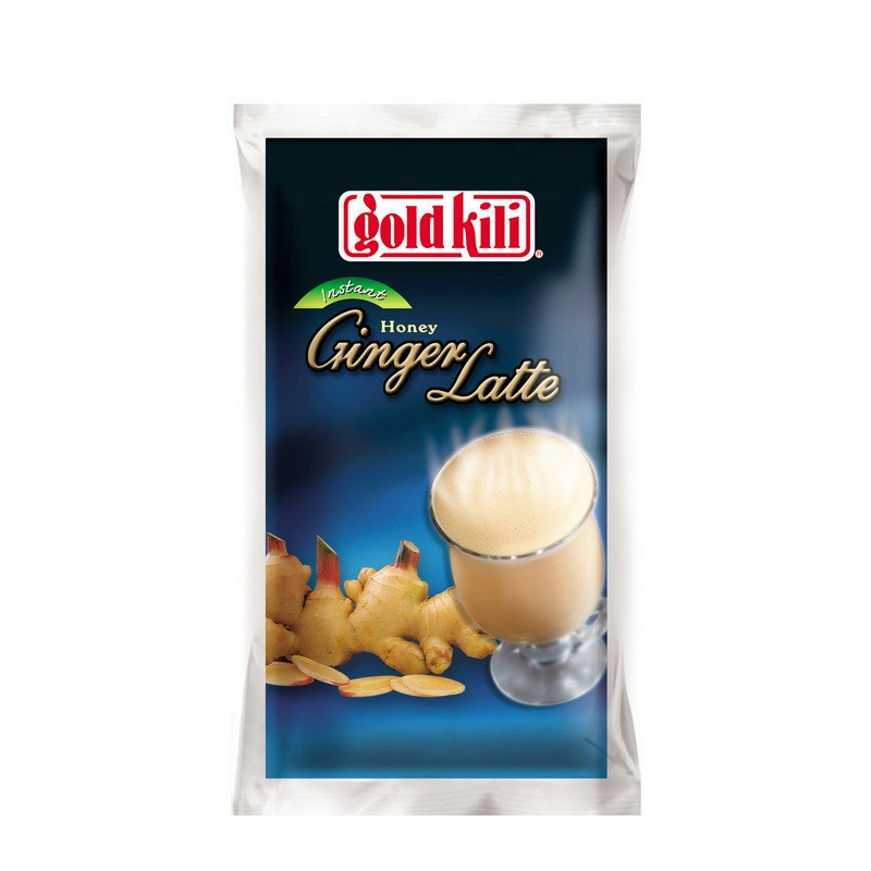 

Чайный напиток Gold kili Honey ginger latte имбирный латте с медом растворимый, 10 пак
