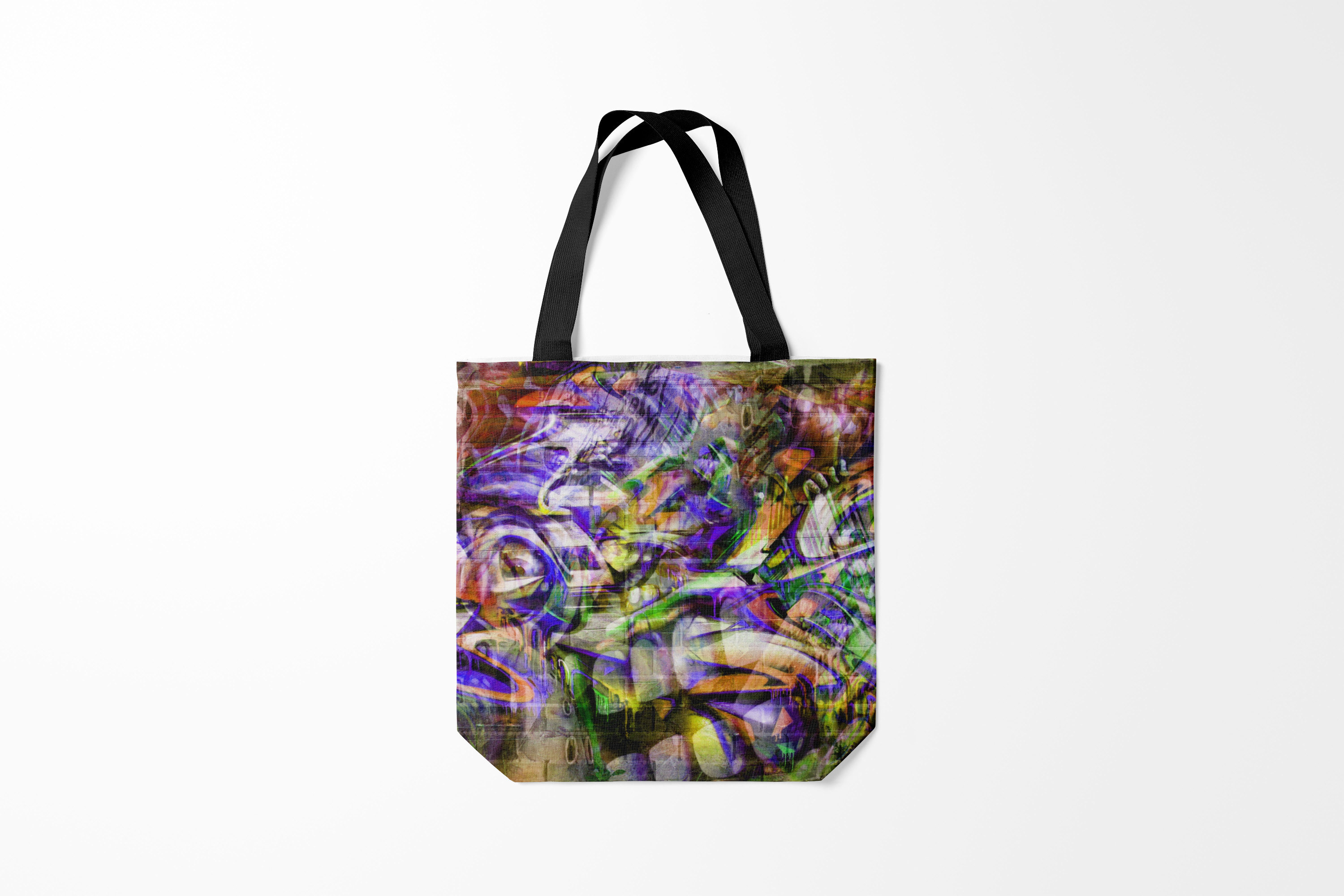 

Сумка шoппер унисекс Burnettie Узоры Graffiti Art, разноцветный, Узоры Graffiti Art