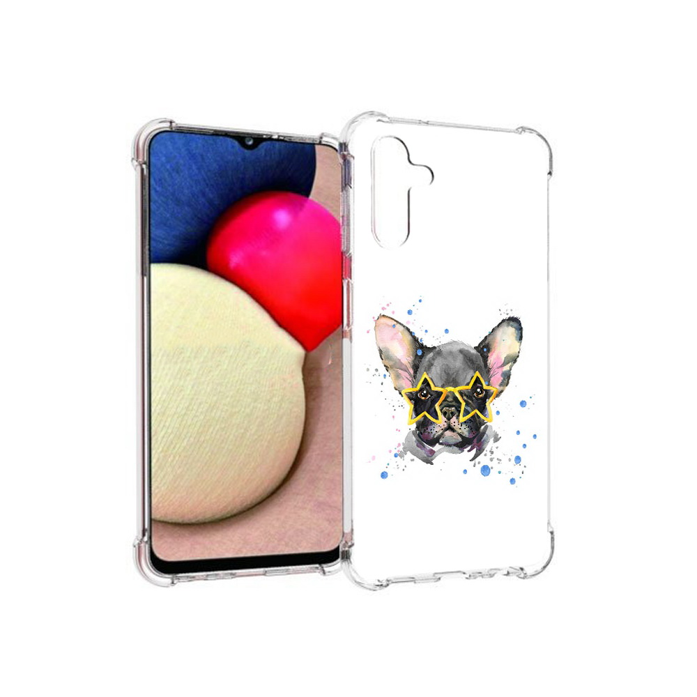 

Чехол MyPads Tocco для Samsung Galaxy A13 5G буля в очках (PT172412.530.252), Прозрачный, Tocco