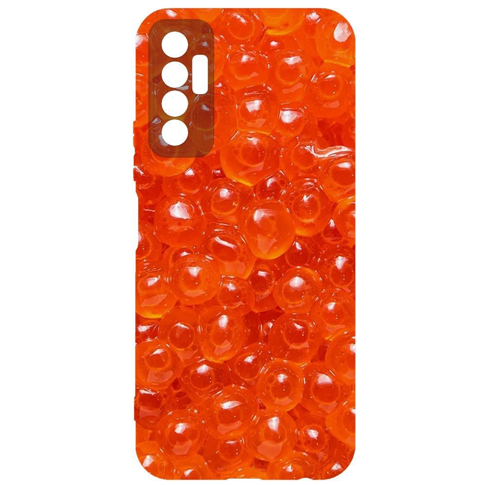 

Чехол-накладка Krutoff Софт Кейс Икра для Tecno Camon 17P черный