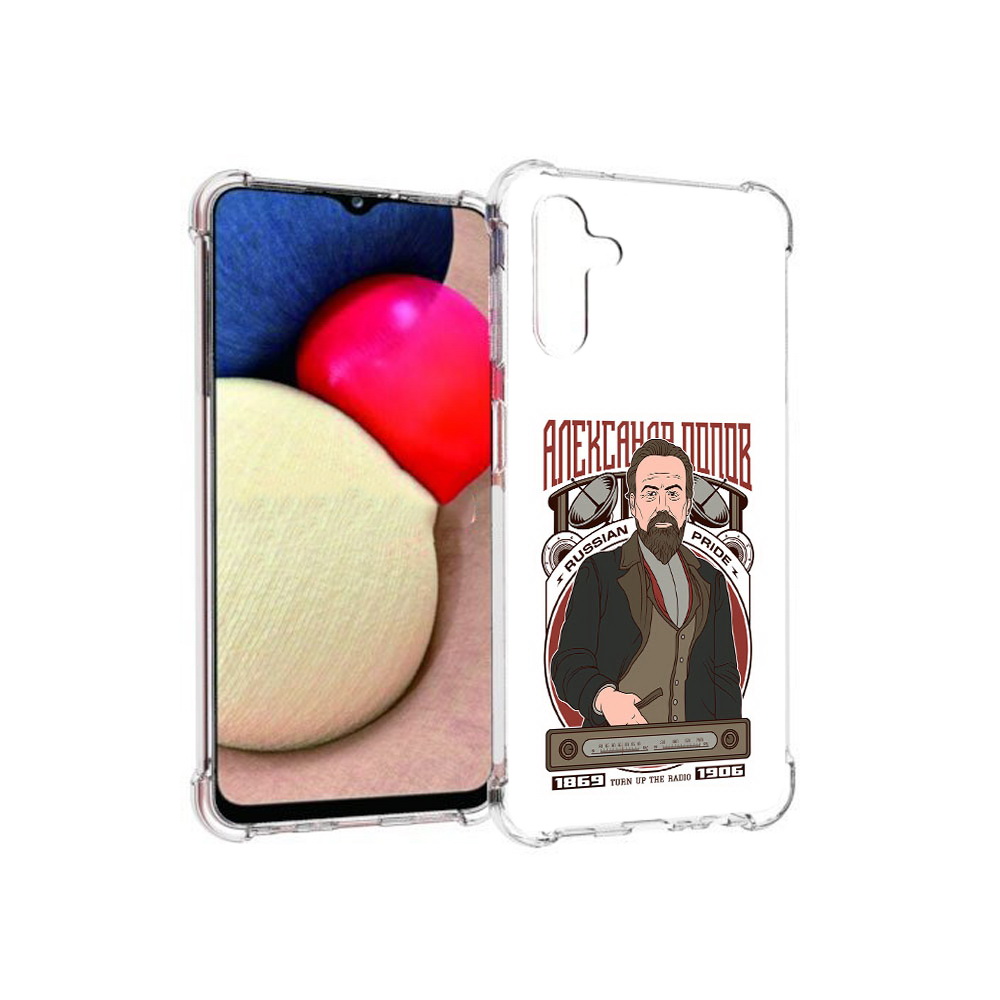 

Чехол MyPads Tocco для Samsung Galaxy A13 5G Александр Попов (PT172412.530.27), Прозрачный, Tocco