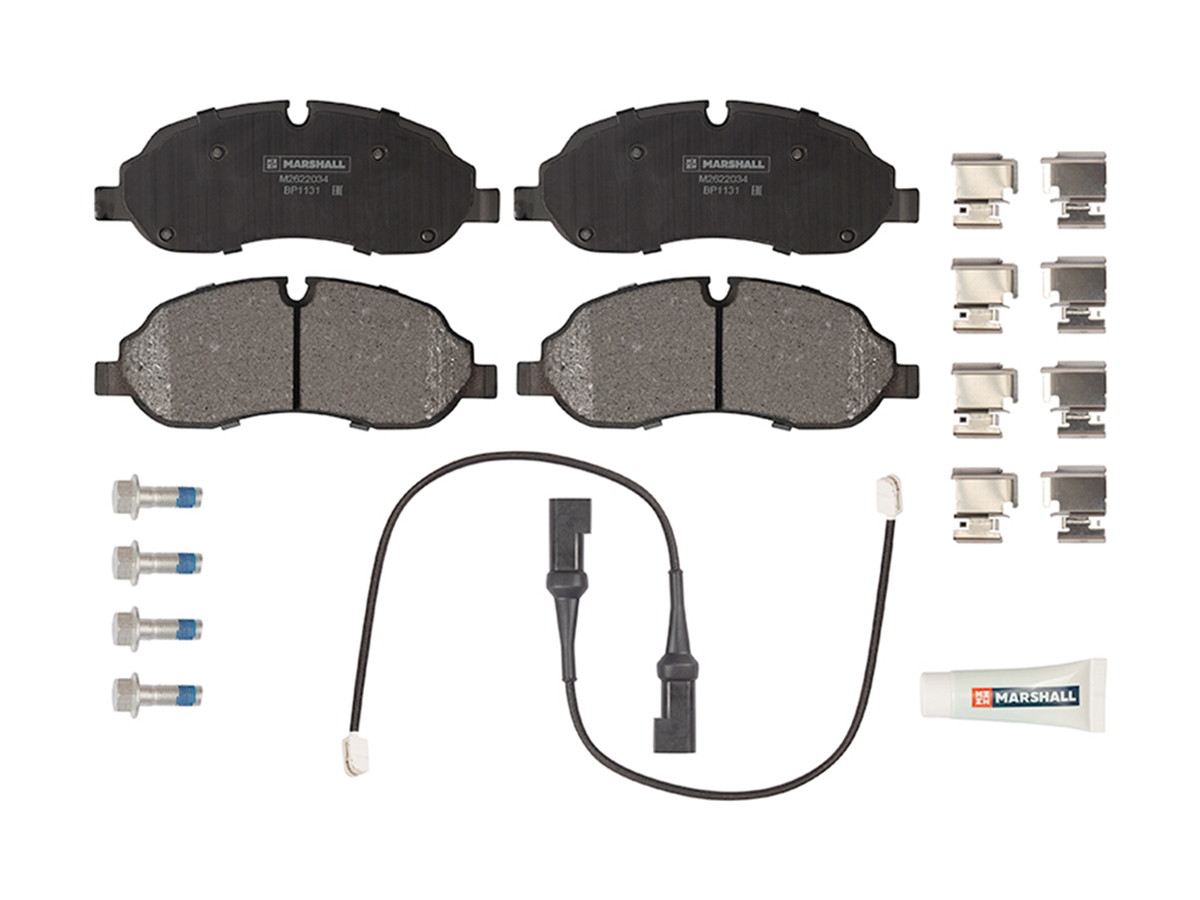 

Тормозные колодки дисковые передние Ford Transit VIII 13- ; кросс-номер TRW GDB2117; OEM