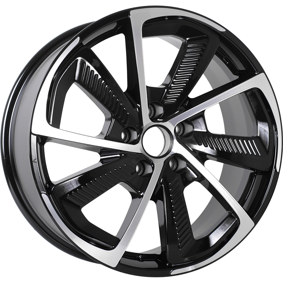 

R18 5x114,3 8j Et50 D67,1 K&K C,T,G, (Кс687-20) Алмаз черный K&K 65241, Черный;серебристый