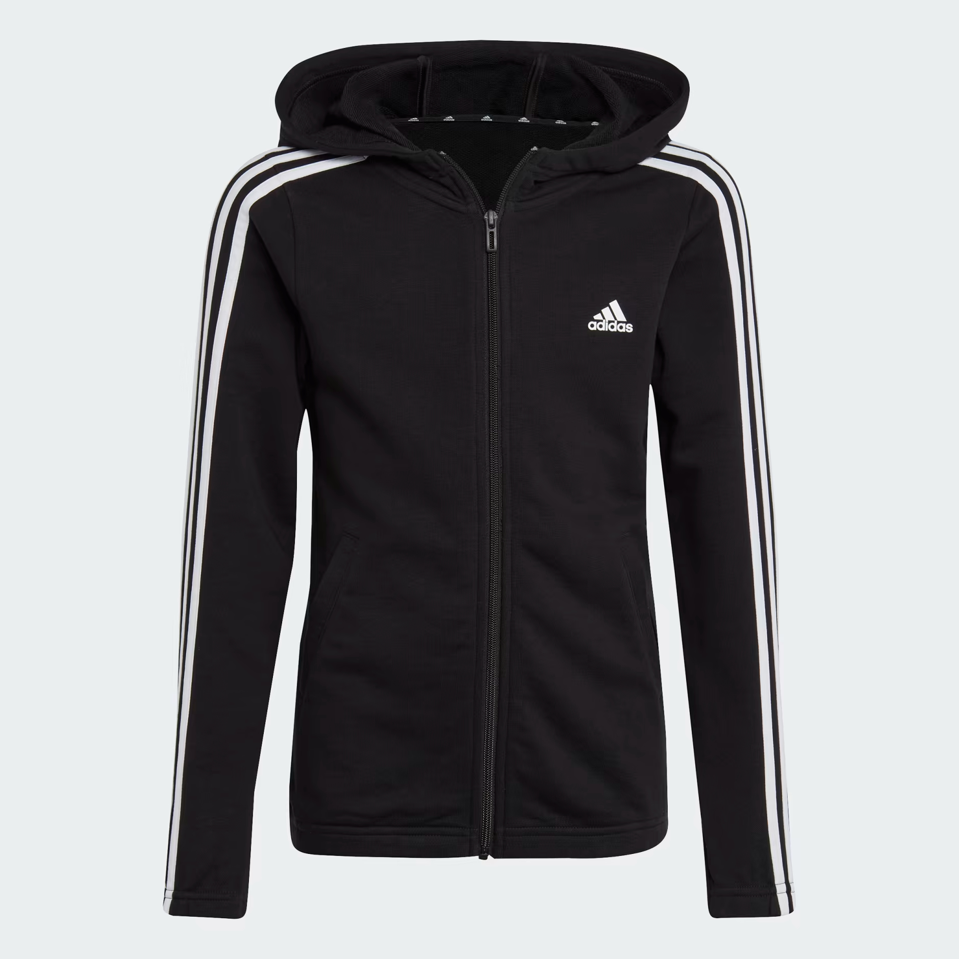 

Толстовка Adidas для мальчиков, IC3634, чёрная 095A, размер 128, Черный, IC3634