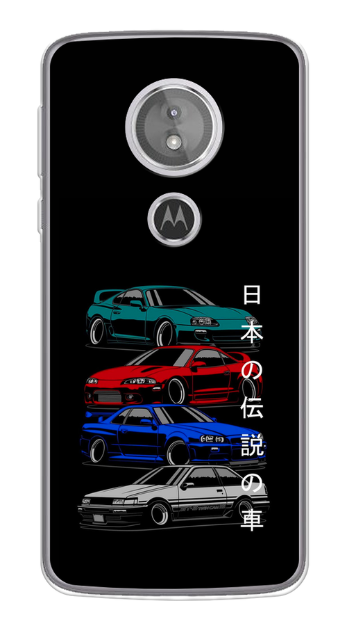 

Чехол Awog на Motorola Moto G6 Play / Моторола Мото G6 Плэй "JDM Legend cars", Разноцветный, 240950-5