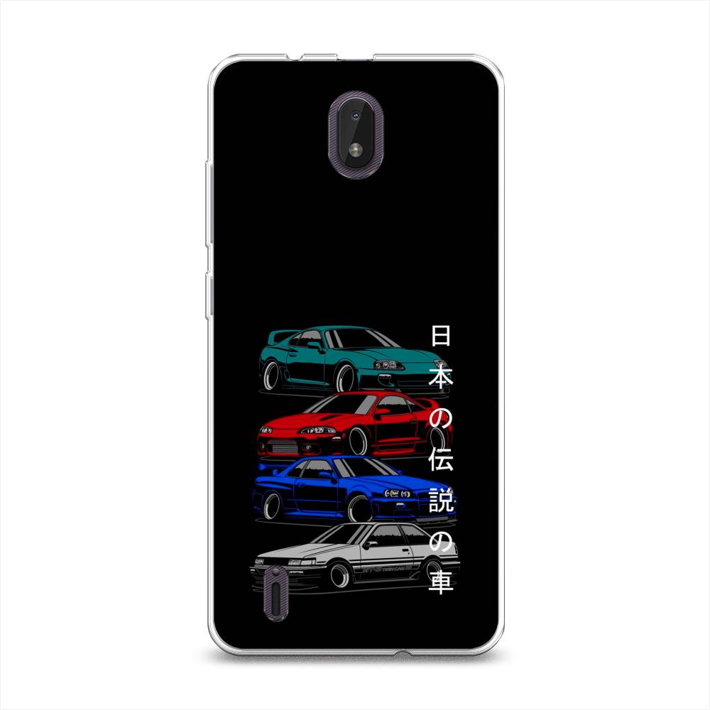 

Чехол Awog на Nokia C01 Plus / Нокиа C01 Плюс "JDM Legend cars", Разноцветный, 125250-5