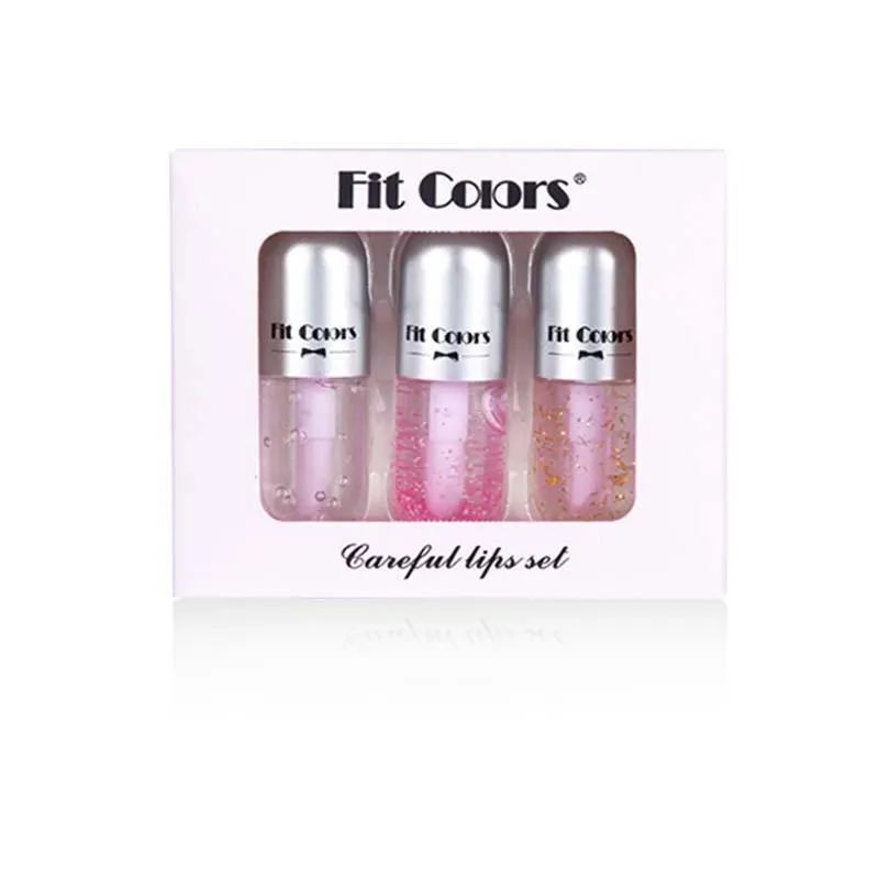 Набор масел для губ FIT Colors, 3 шт. по 4 г