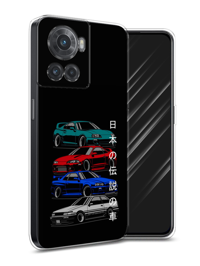 

Чехол Awog на OnePlus Ace / ВанПлас Ace "JDM Legend cars", Разноцветный, 153050-5