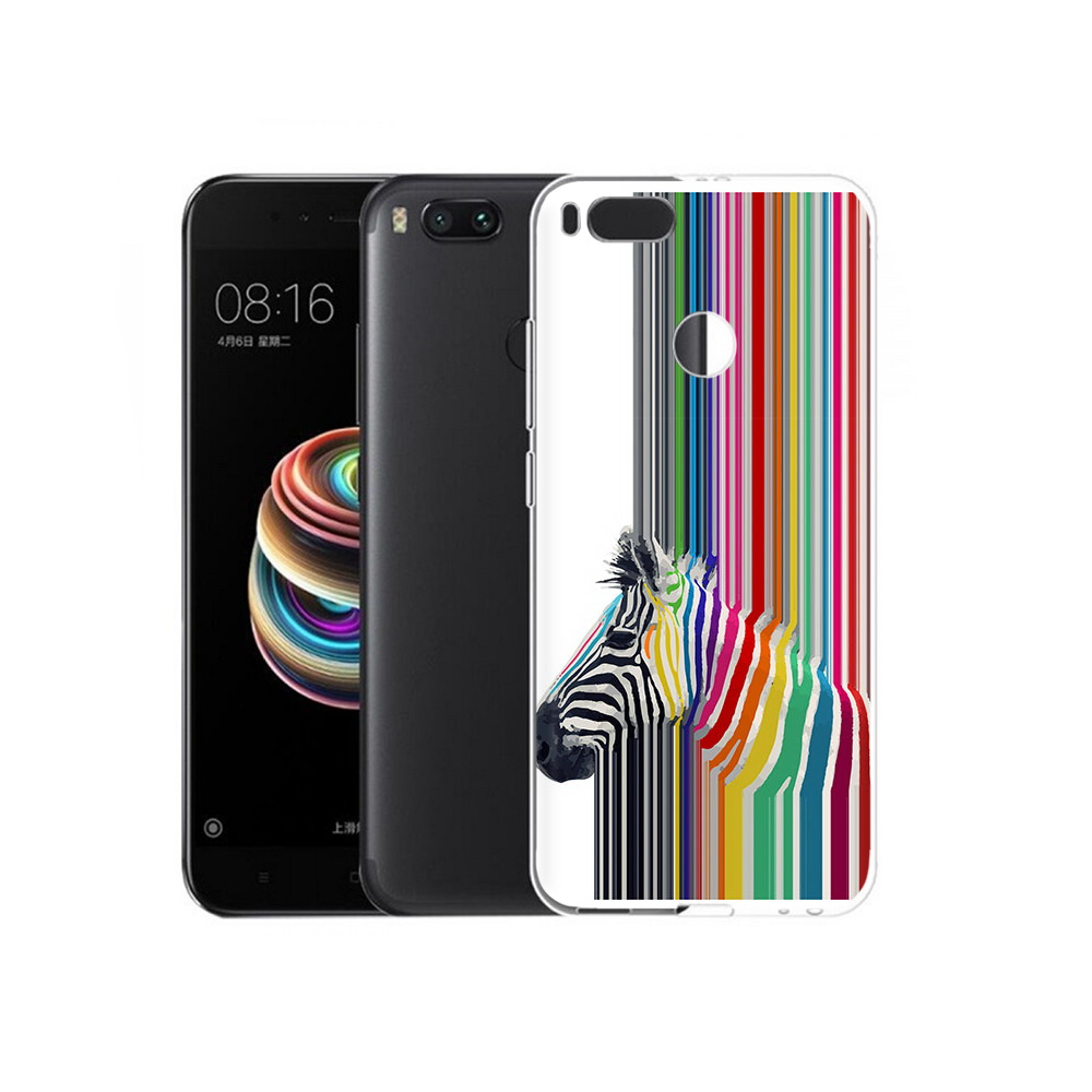 

Чехол MyPads Tocco для Xiaomi Mi 5X радужная зебра (PT75177.336.565), Прозрачный, Tocco