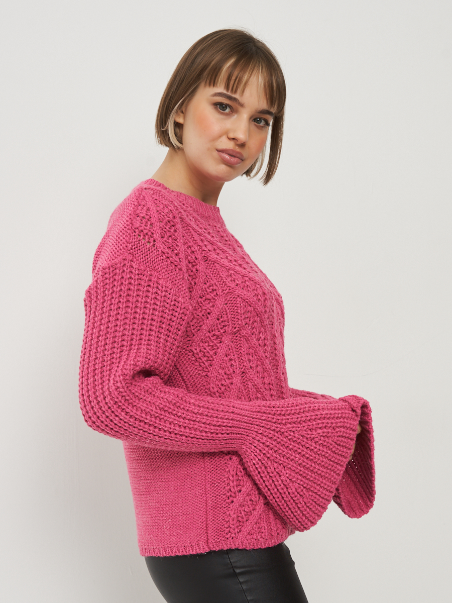 

Джемпер женский BE YOU 7222-40058 розовый 44 RU, 7222-40058