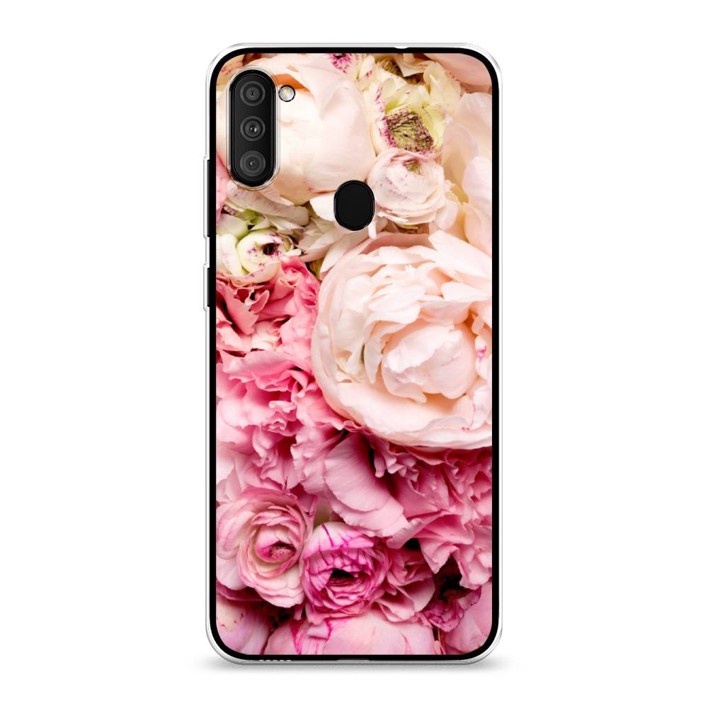

Чехол Awog на Samsung Galaxy A11 / Самсунг A11 "Пионы яркие", Разноцветный, 2100150-8