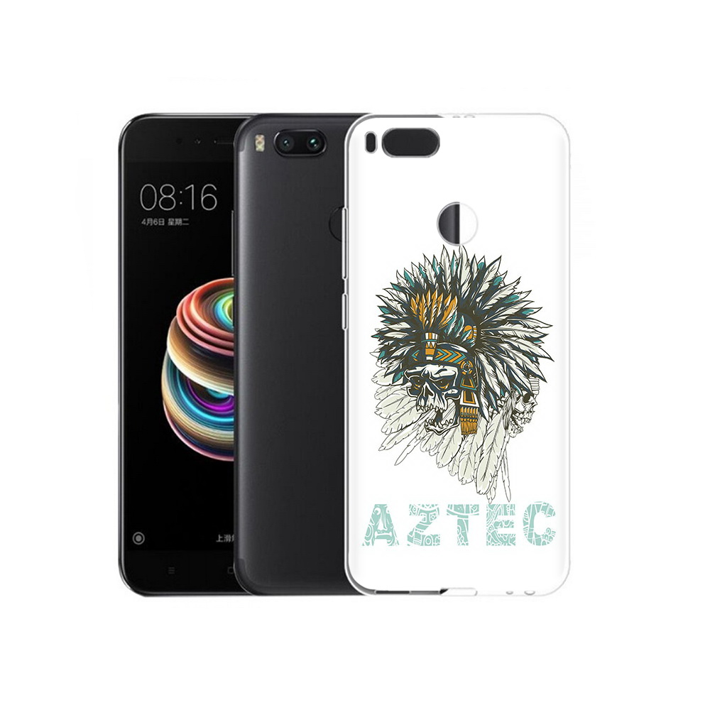 

Чехол MyPads Tocco для Xiaomi Mi 5X скелет индеец (PT75177.336.602), Прозрачный, Tocco
