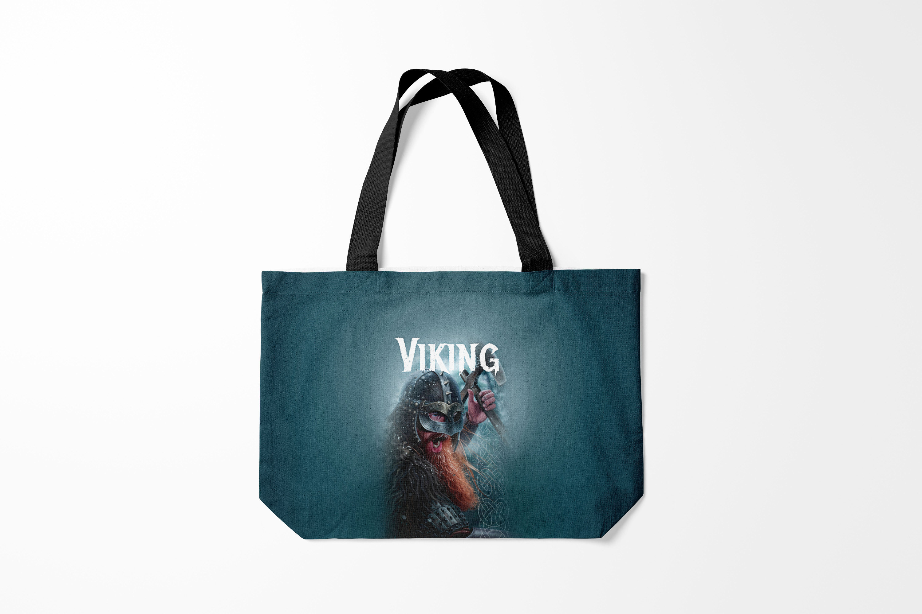 

Сумка шoппер унисекс Burnettie Valheim Viking, синий, Valheim Viking