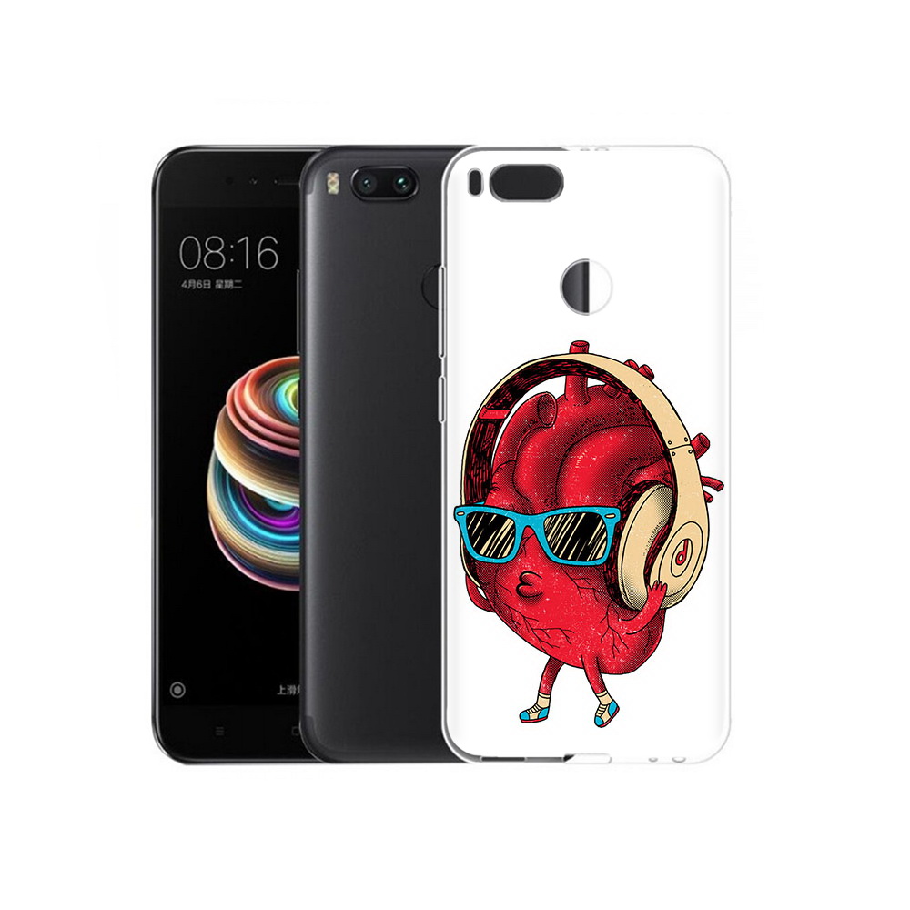 

Чехол MyPads Tocco для Xiaomi Mi 5X слушай сердце (PT75177.336.609), Прозрачный, Tocco