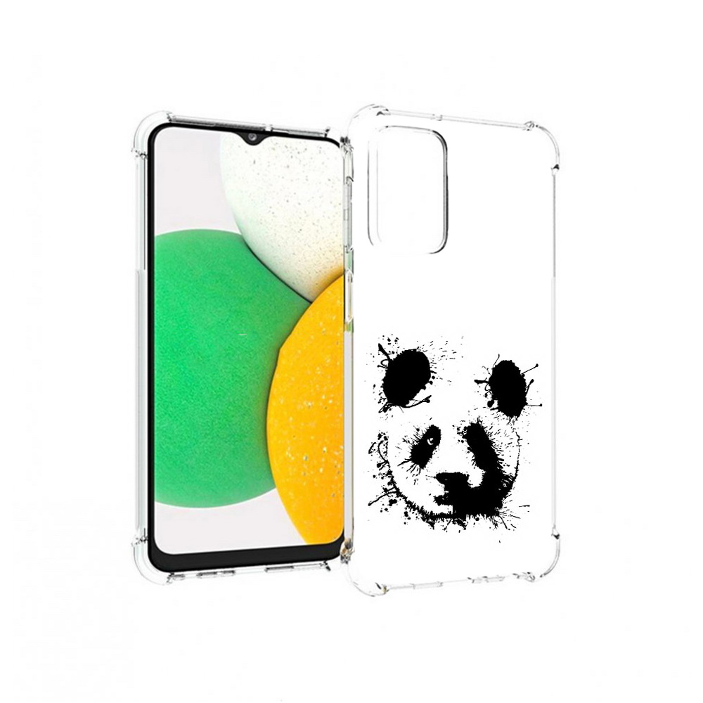

Чехол MyPads Tocco для Samsung Galaxy A23 клякса-панда, Прозрачный, Tocco
