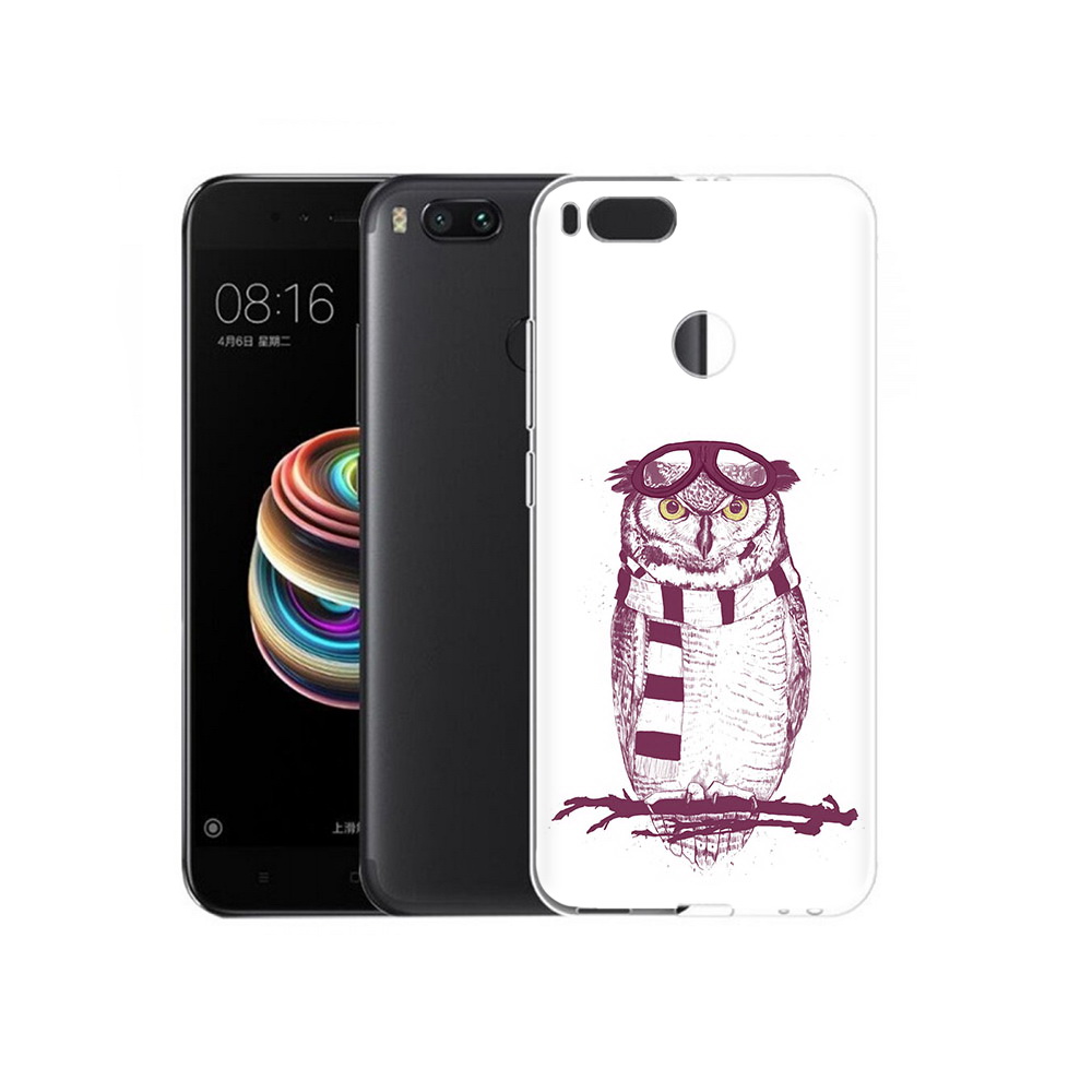 

Чехол MyPads Tocco для Xiaomi Mi 5X сова-летчик (PT75177.336.612), Прозрачный, Tocco