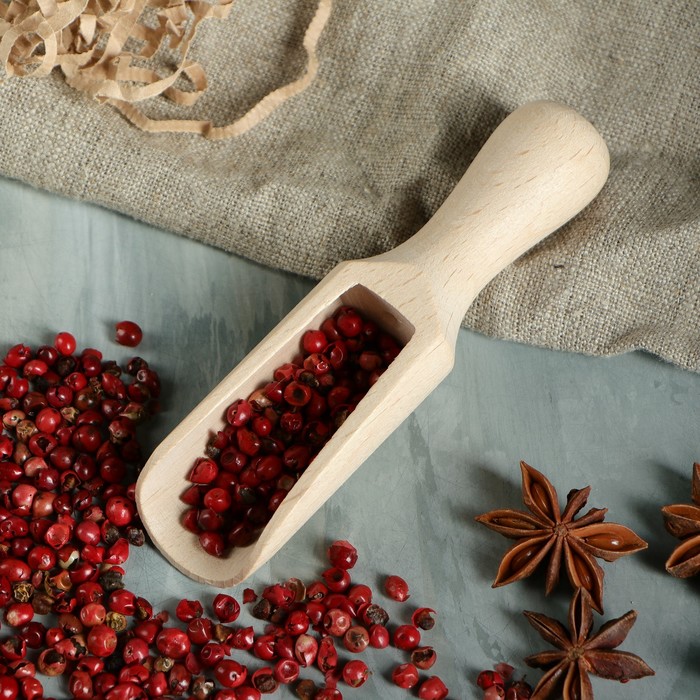 

Совочек для специй "Классический", 11 х 2,5 см, массив бука, Деревянные кухонные принадлежности