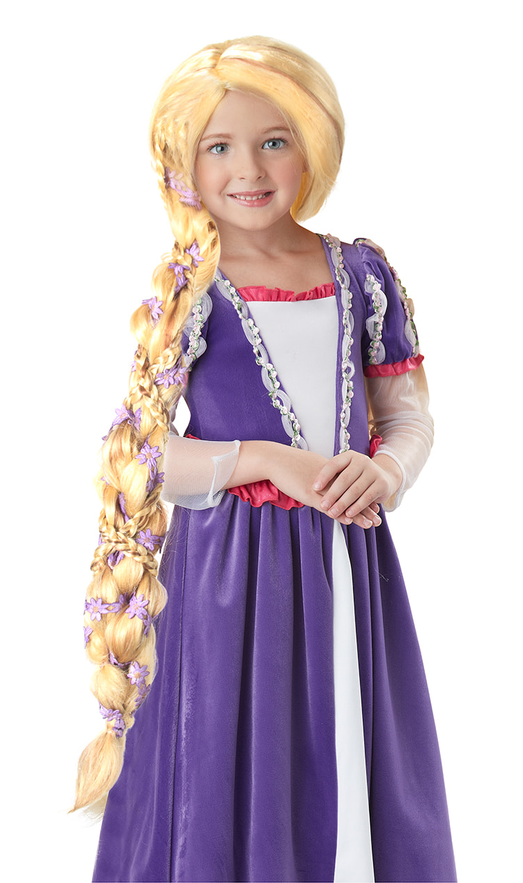 

Карнавальный аксессуар California Costumes Парик Рапунцель детский, k70736