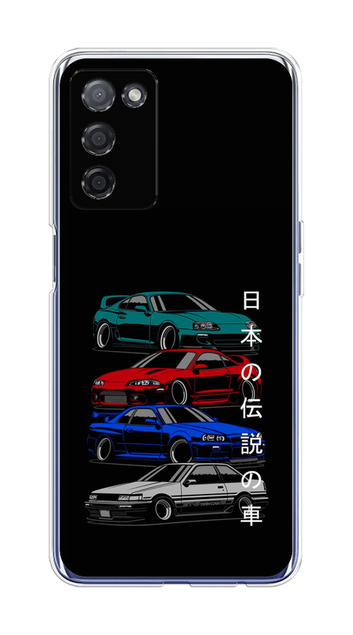 

Чехол Awog на Oppo A55 5G "JDM Legend cars", Разноцветный, 256250-5